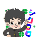 くせっ毛 SOU君の学校生活！（個別スタンプ：2）