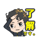 くせっ毛 SOU君の学校生活！（個別スタンプ：10）