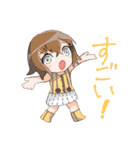 続 淡水魚の擬人化（個別スタンプ：24）
