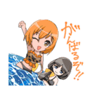 続 淡水魚の擬人化（個別スタンプ：32）