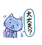 普段使いのリボン猫さん（個別スタンプ：19）