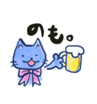 普段使いのリボン猫さん（個別スタンプ：31）