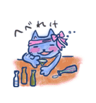 普段使いのリボン猫さん（個別スタンプ：32）