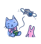 普段使いのリボン猫さん（個別スタンプ：33）