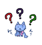 普段使いのリボン猫さん（個別スタンプ：35）