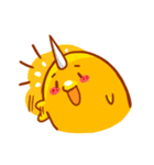 オレンジイッカク（個別スタンプ：3）