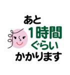個人＆仕事、淑女のメッセージ2。No.4（個別スタンプ：28）