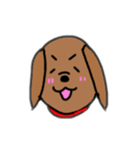 絵文字風♪わんこスタンプ（個別スタンプ：5）