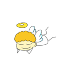 ゆる天使（個別スタンプ：3）