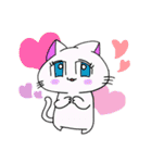 ねこの挨拶スタンプ（個別スタンプ：22）