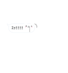 ウサギノメッセージスタンプ（個別スタンプ：6）