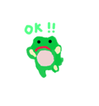 カエル！（個別スタンプ：3）