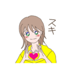 ほのぼの女子 ひなこ（個別スタンプ：5）