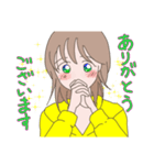 ほのぼの女子 ひなこ（個別スタンプ：8）