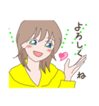 ほのぼの女子 ひなこ（個別スタンプ：15）
