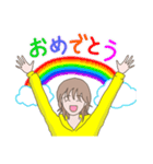 ほのぼの女子 ひなこ（個別スタンプ：16）