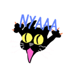 モフモフ黒猫弐（個別スタンプ：2）