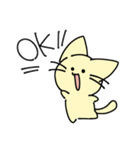 毎日が楽しいねこ（個別スタンプ：1）