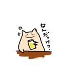 飲んだくれネコのスタンプ（個別スタンプ：3）