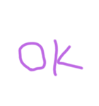 手書き下手くそ（個別スタンプ：14）