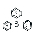 フライングベンゼン（個別スタンプ：2）