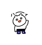 おしゃれ靴下くまたん（個別スタンプ：1）