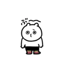 おしゃれ靴下くまたん（個別スタンプ：19）