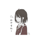 探偵さんと黒猫さん（個別スタンプ：8）