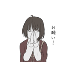 探偵さんと黒猫さん（個別スタンプ：9）