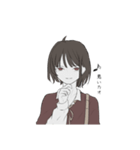 探偵さんと黒猫さん（個別スタンプ：11）