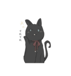 探偵さんと黒猫さん（個別スタンプ：23）