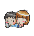 ずっと一緒にいようねぇ～(*^^*)（個別スタンプ：2）
