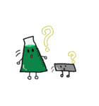 ビーカー先生と仲間たち（個別スタンプ：9）