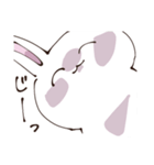 圧が強めのうさぎさん（個別スタンプ：14）
