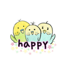 可愛いインコたち（個別スタンプ：14）