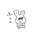 いっぱいゆるいうさぎ（個別スタンプ：5）