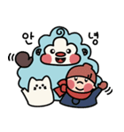 イエティと友達（個別スタンプ：1）
