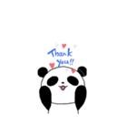 パンダ(ねこぐま)（個別スタンプ：4）