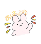 もっちりうさ（個別スタンプ：4）