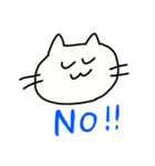 親しみやすい顔のねこ（個別スタンプ：2）