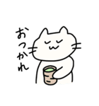 親しみやすい顔のねこ（個別スタンプ：12）
