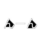打つのめんどくさい人用(ホラー文字)（個別スタンプ：10）