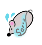 ふっくりねずみ（個別スタンプ：3）