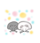 ふっくりねずみ（個別スタンプ：37）