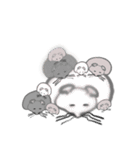 ふっくりねずみ（個別スタンプ：40）