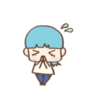 タレ目ちゃん ほのぼの スタンプ（個別スタンプ：9）