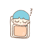 タレ目ちゃん ほのぼの スタンプ（個別スタンプ：10）