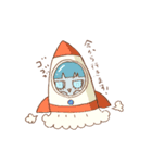 タレ目ちゃん ほのぼの スタンプ（個別スタンプ：23）