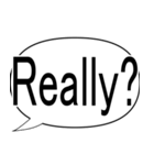 でか文字ENGLISH（個別スタンプ：5）