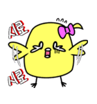 ひよこのドキドキ日常生活（個別スタンプ：18）
